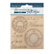 STAMPERIA DECORATIVE CHIPBOARD - WELCOME HOME SBB159